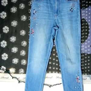 Express 👖 Jeweled Distressed Jeans